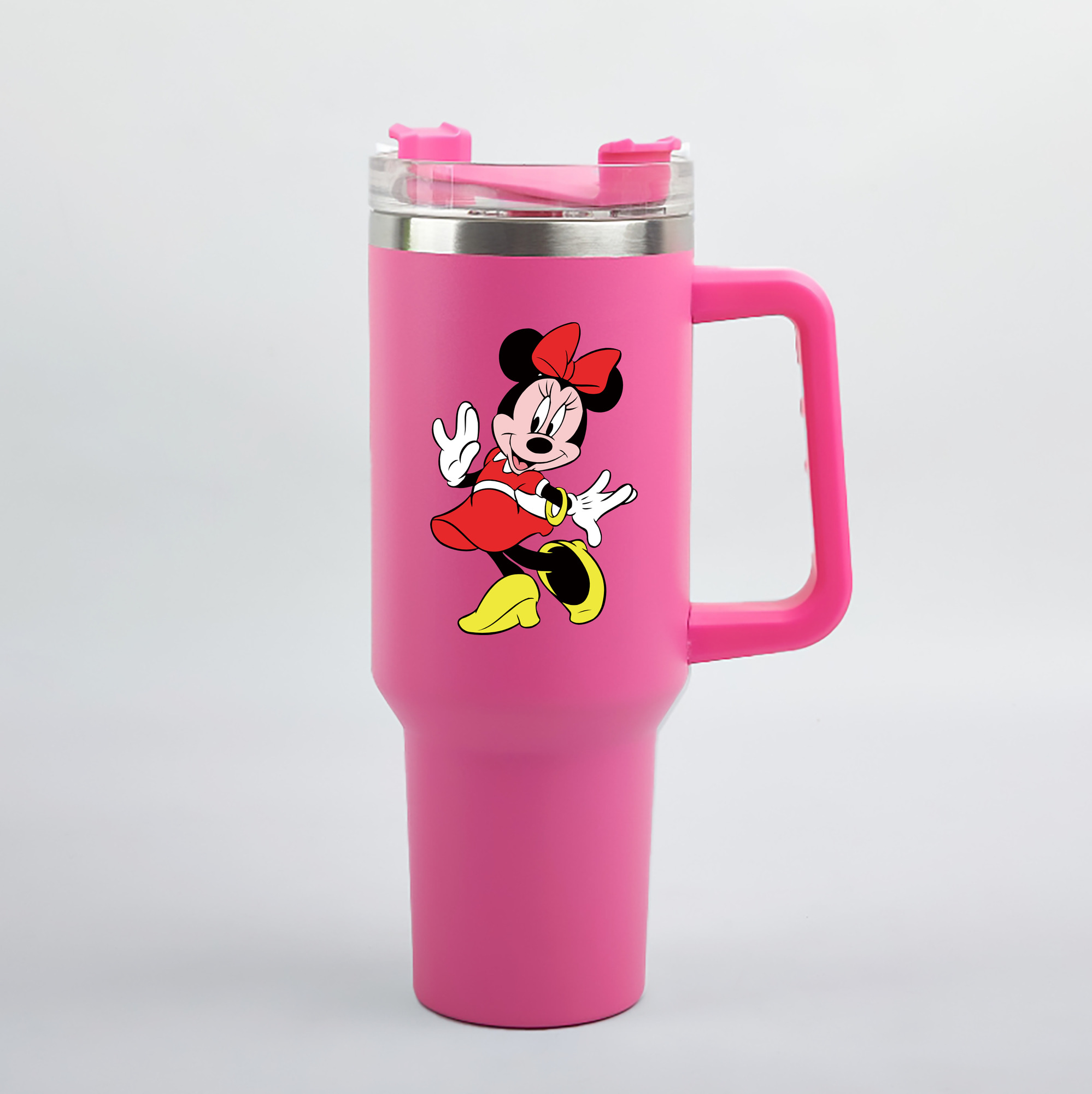（画像用） ミッキーマウス Mickey Mouse 1200mL車用タンブラー（カラープリント）